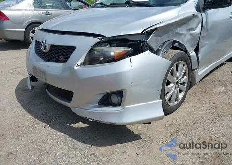 2009 Toyota Corolla S from USA, damaged, VIN 2T1BU40E19C098765